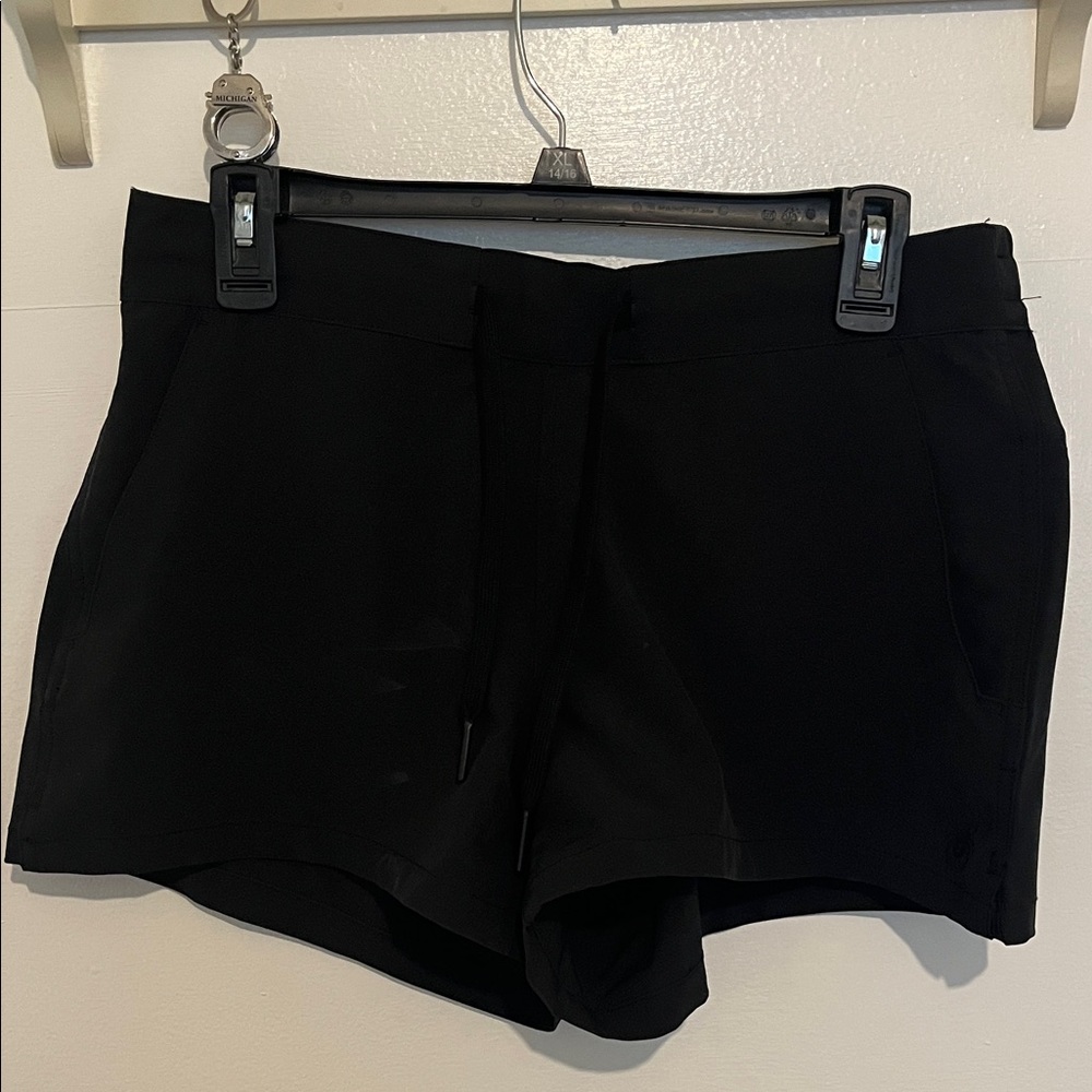 Spyder Women's High Waist Black Shorts